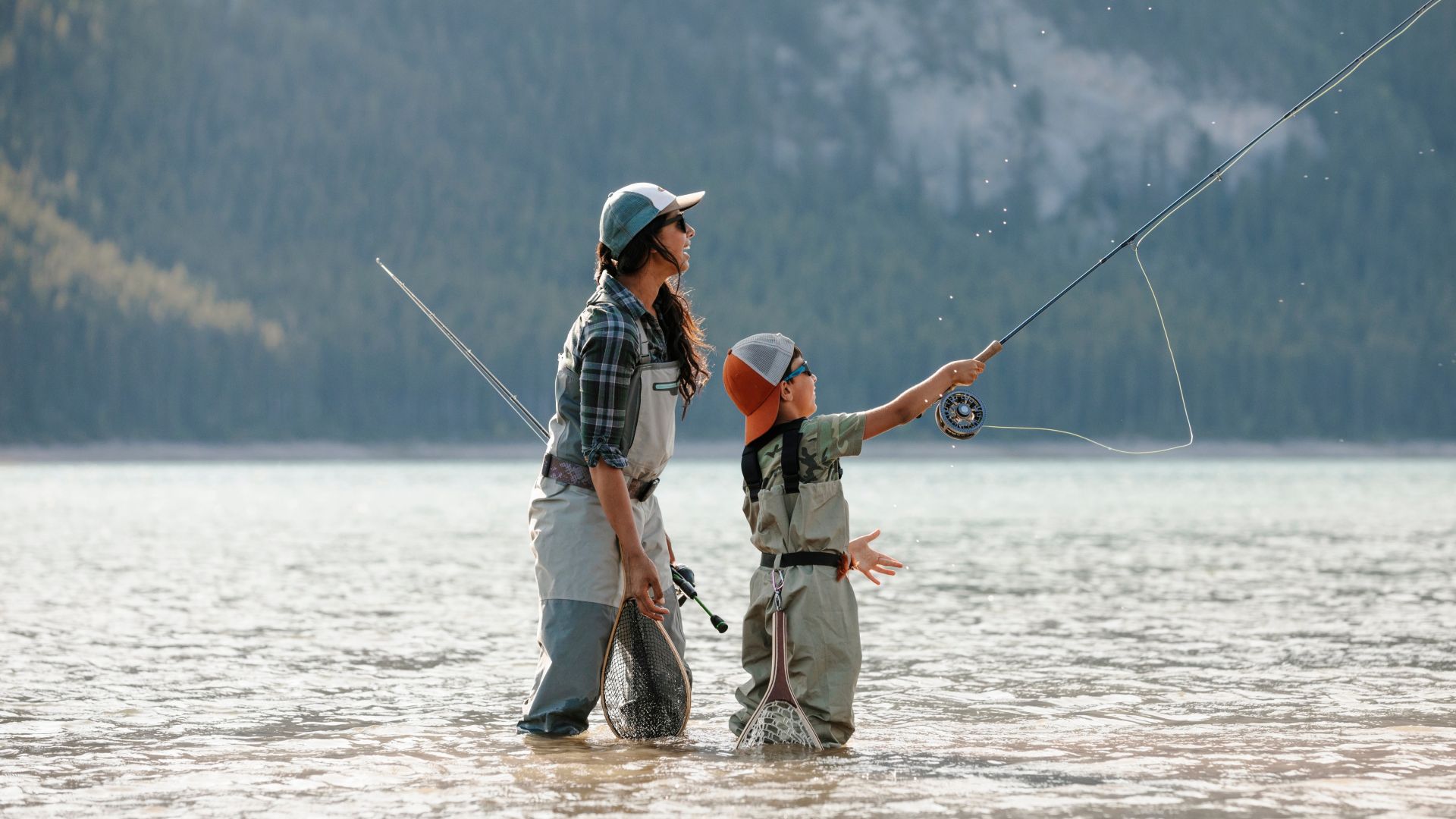 Fly casting example 2