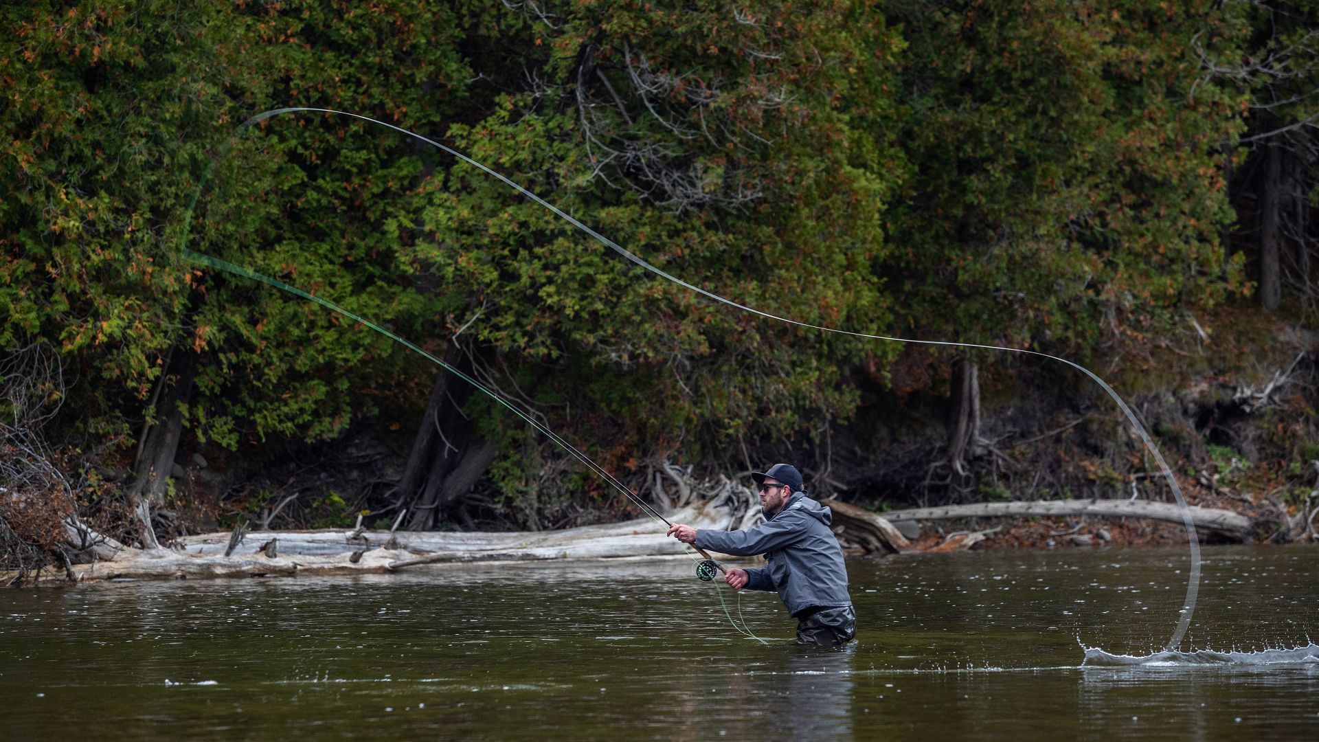 Fly casting example 3