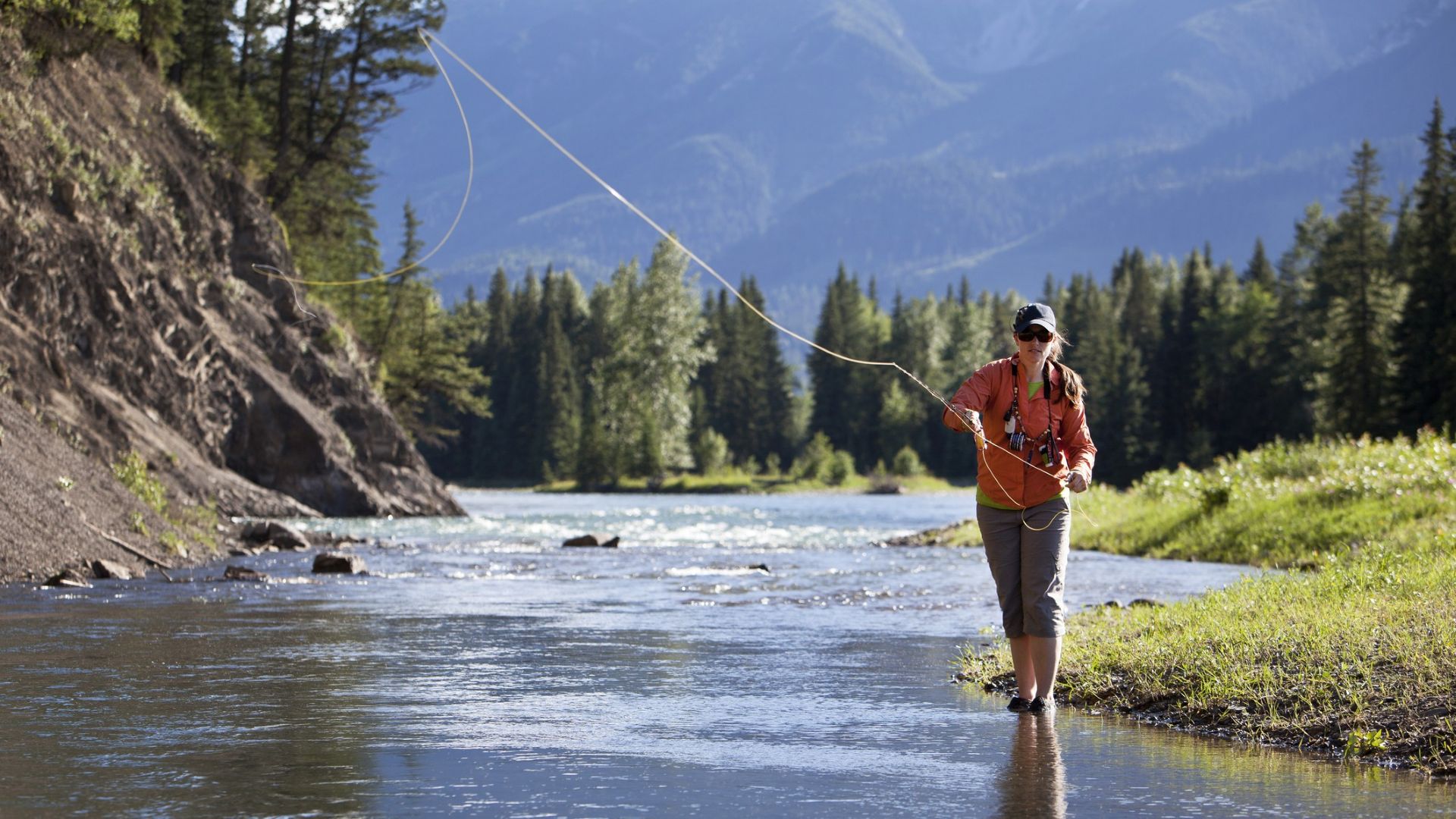 Fly casting example 4
