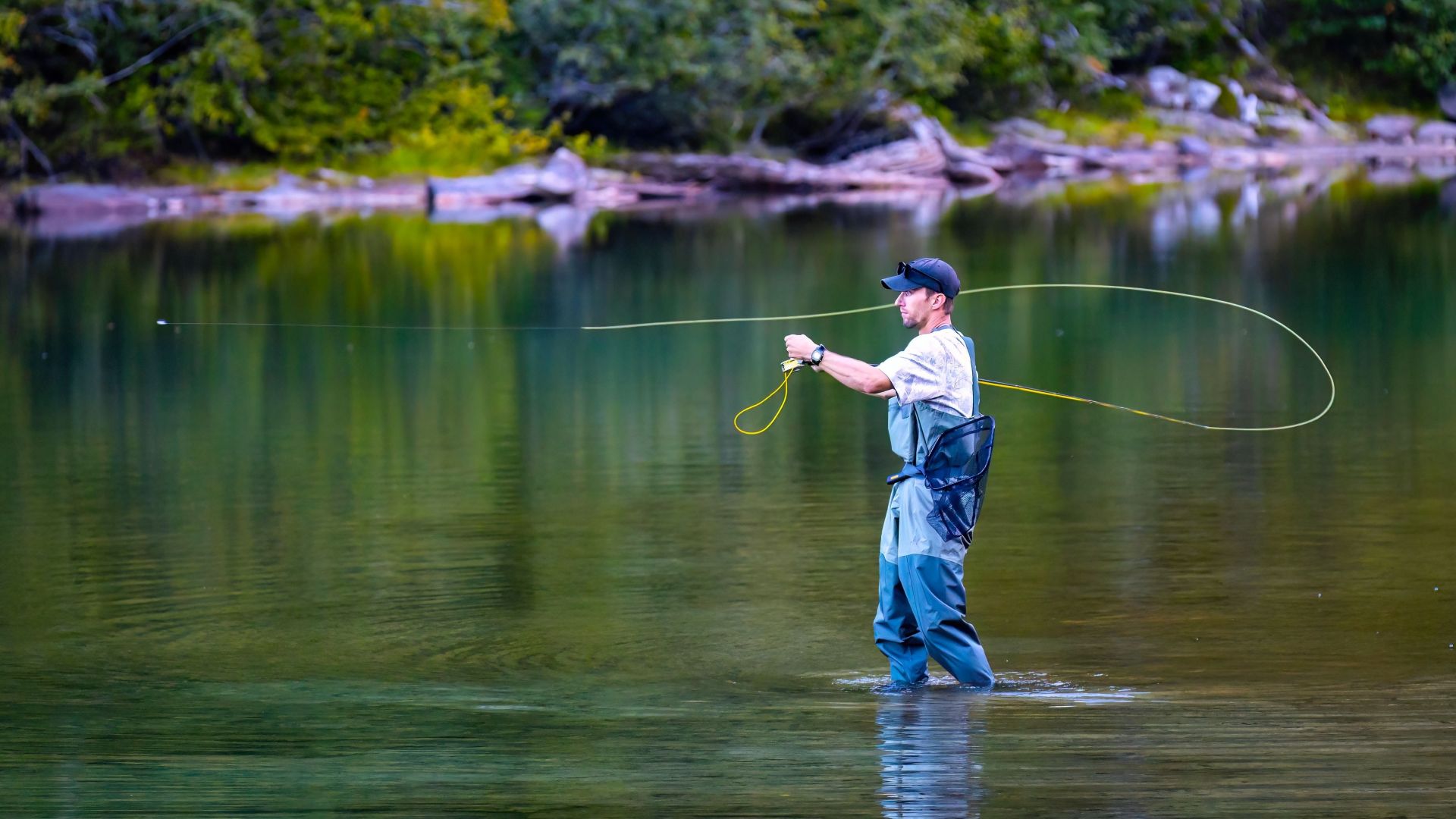 Fly casting example 5